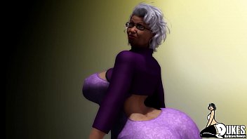College boy fucks his granny neighbor