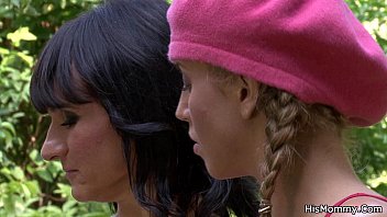Busty mom and teen lesbian best friends now