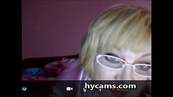 Horny super granny masturbation