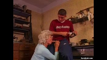 Hot grandma Effie loves anal