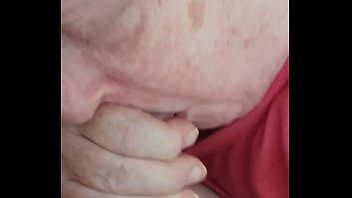 Horny grandma sucking hard young cock