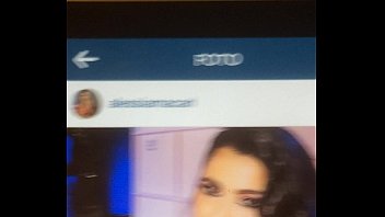Cum tribute to Alessia Macari (ciociara Avanti una altro)